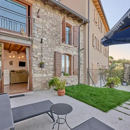 Daire Casa Silvia Ii Mit Seeblick Mit Terrasse Torri Del Benaco